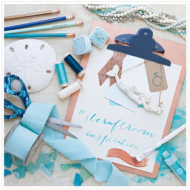 The inspiration behind the Something Turquoise Craft Room!