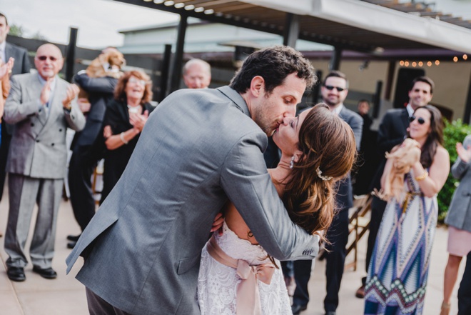 Super sweet, colorful DIY wedding at the Fess Parker winery!