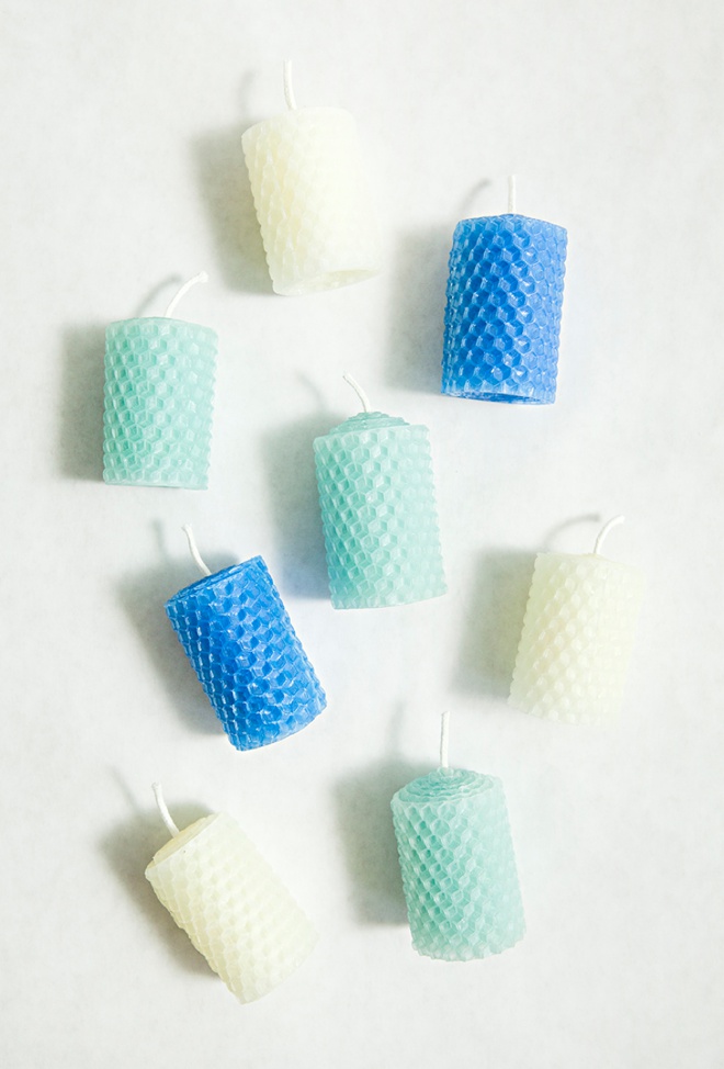 How to make rolled beeswax votives!