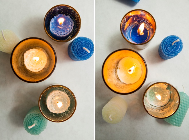 Learn how to make beeswax sheet candle votives!