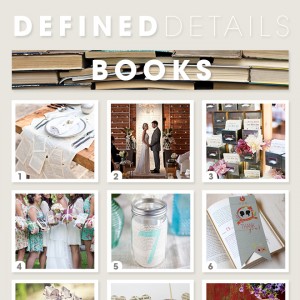 9 Awesome ideas for a book themed wedding!