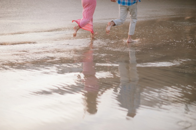 Stunning seaside engagement session on Pacific Beach!