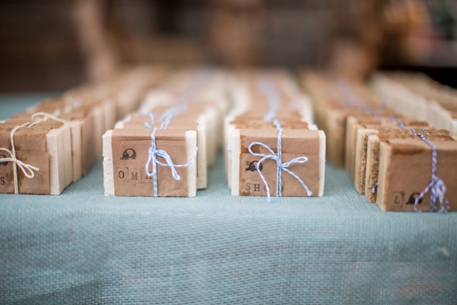 Adorable handmade soap wedding favors, 4 scents!