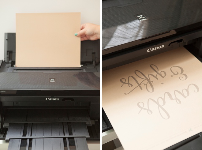Print your wedding signs easily with the Canon PIXMA iP8720 Crafting Printer!
