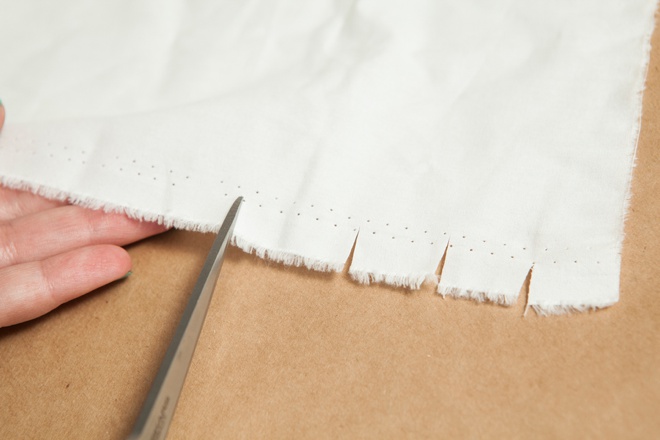 How to rip your own muslin ribbon!