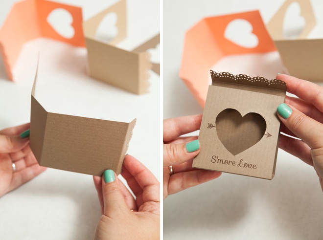 Adorable idea for s'mores wedding favors - so unique! Free design too!