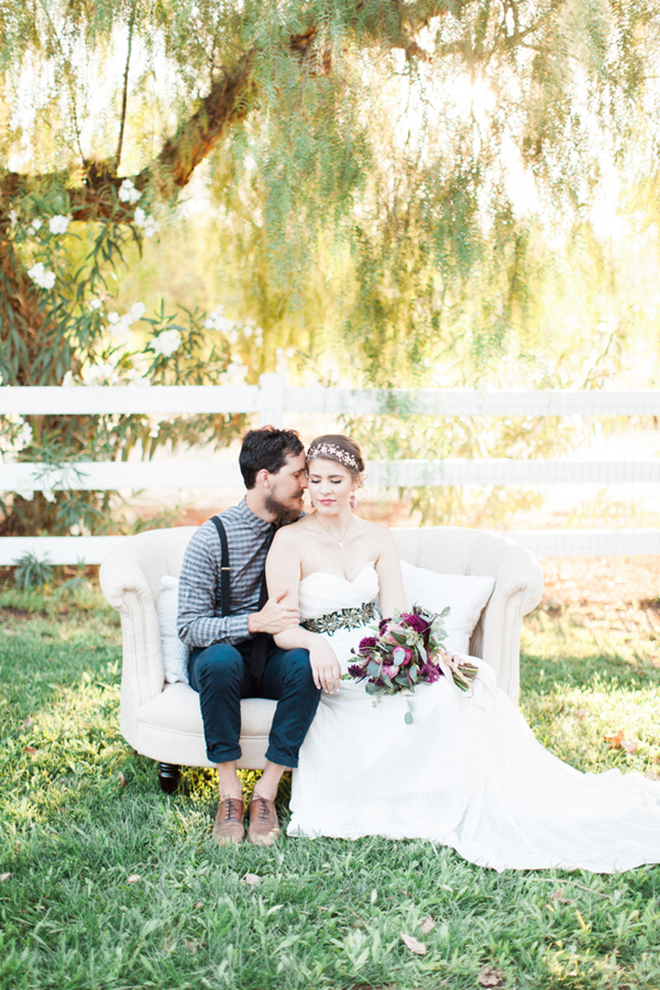 Beautiful fall wedding shot by Katherine Rose Photography