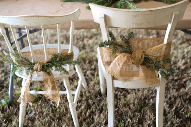 Cozy, winter wedding with awesome handmade details!