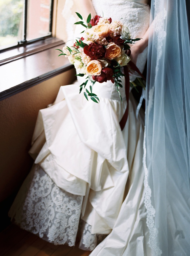 This bride designed and made her own wedding dress - must see!