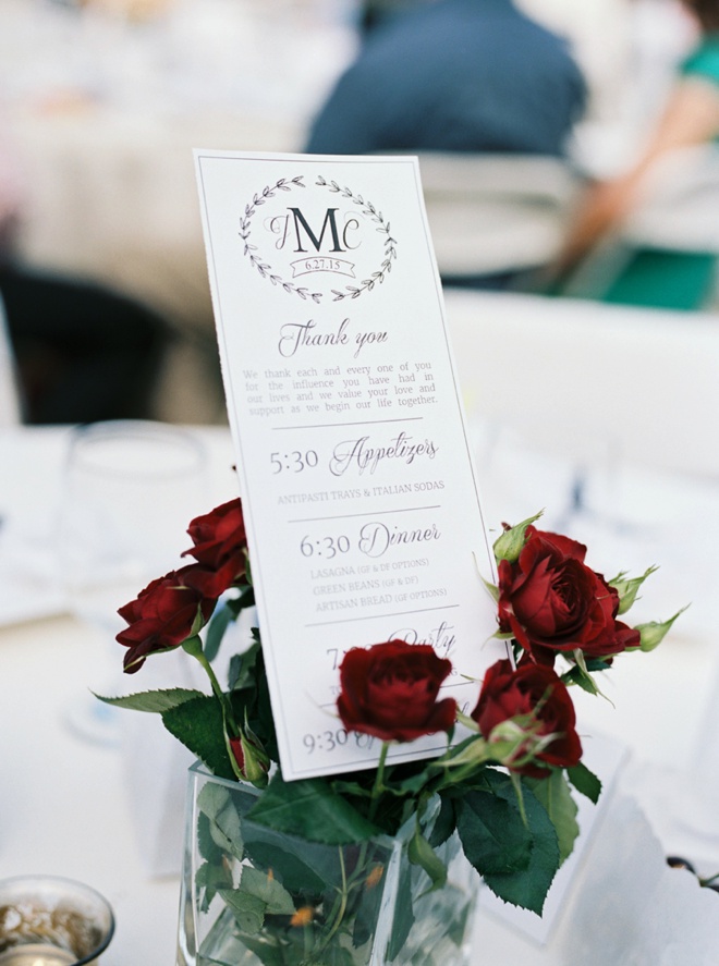 Stunning old english style wedding with a burgundy, royal blue, black and white color theme!