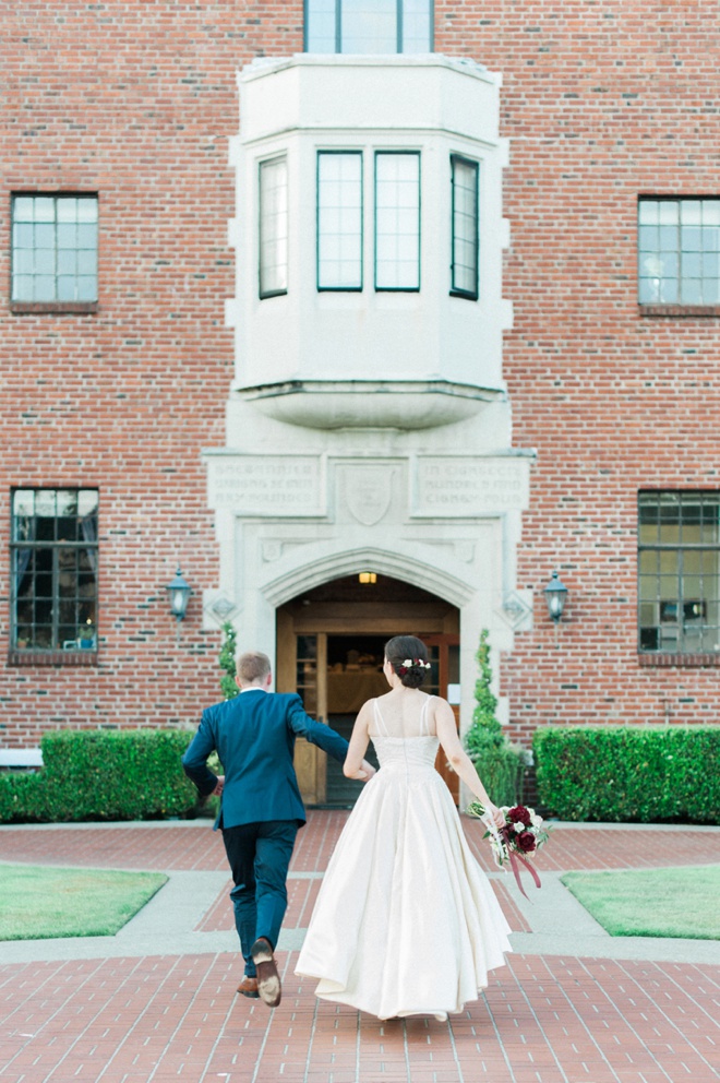 Stunning old english style wedding where the bride made her dresses!