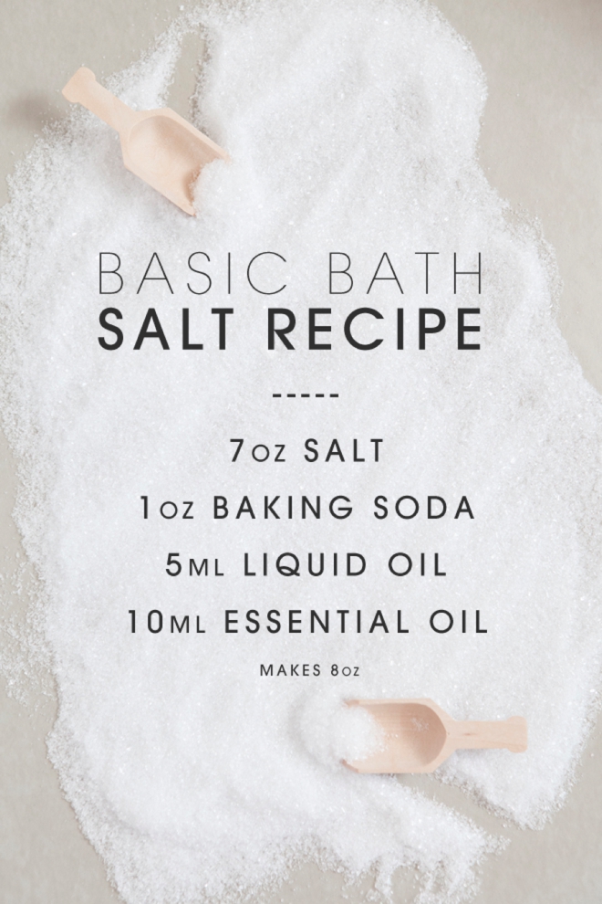 DIY baked bath salt holiday gifts by Something Turquoise!