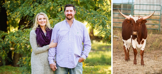 We love this darling engagement session!