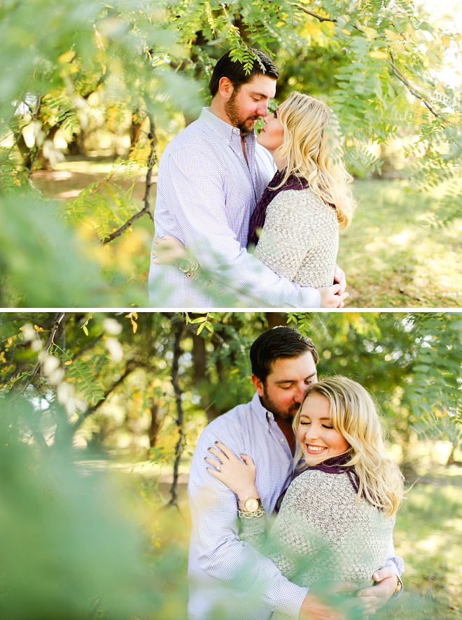 How lovely is this darling engagement session!