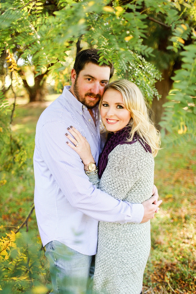 We love this darling engagement session!