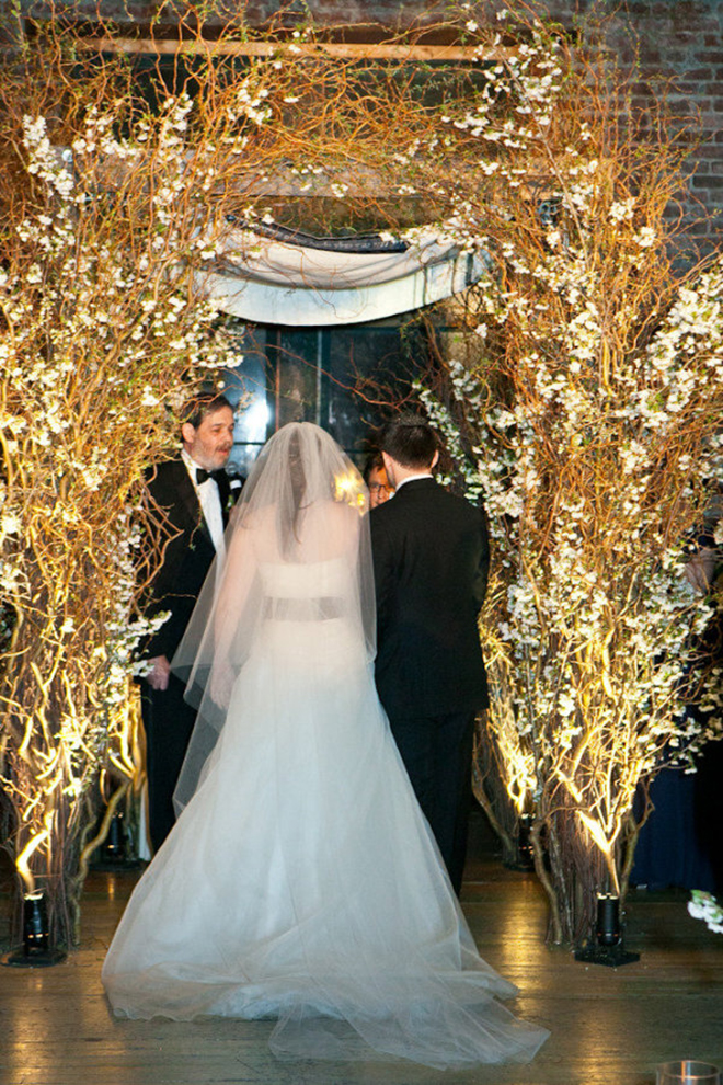 Wrap your chuppah in twinkle lights