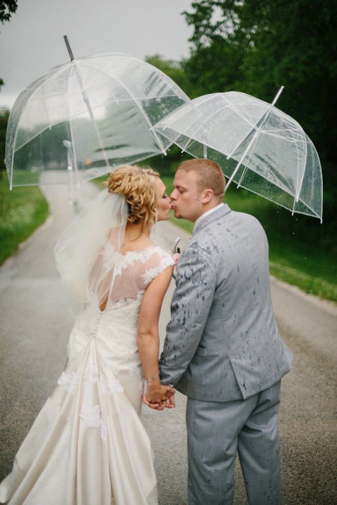 Gorgeous Rainy Day Wedding!