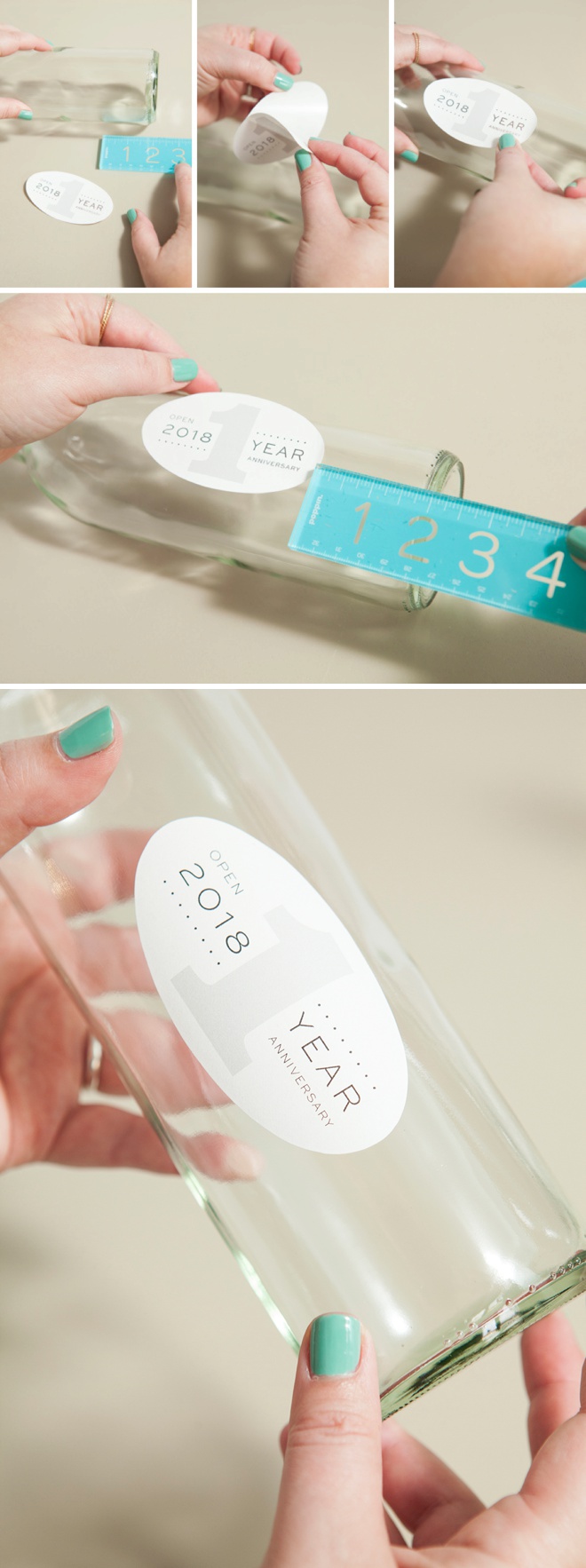 Awesome idea for a DIY message in a bottle, wedding guest book with FREE printables!