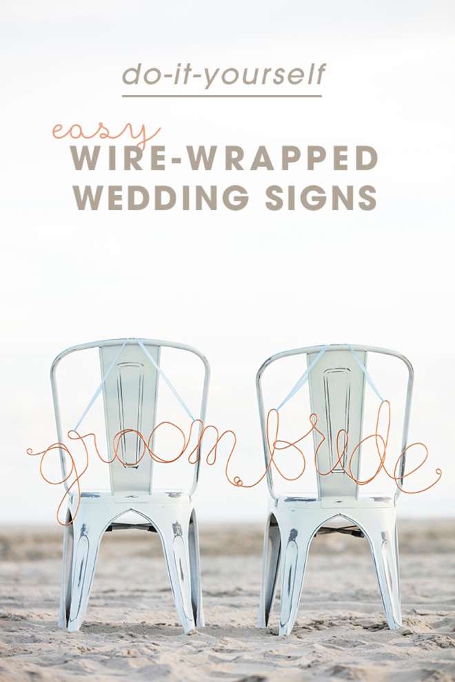 Super easy tutorial on wrapping your own wire signs!