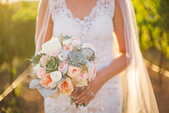 We're loving this bright gorgeous bouquet!
