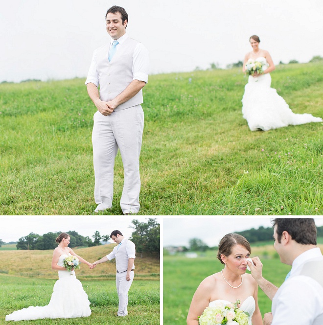 How sweet is this first look?! Swoon!