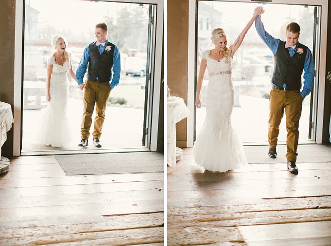 We love this darling rustic wedding!