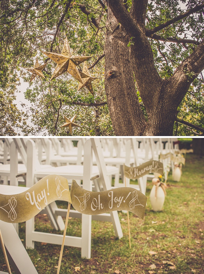 LOVE all of these gorgeous details at this fun DIY carnival style wedding!