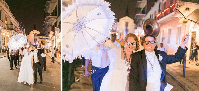 We love this fun New Orleans wedding!