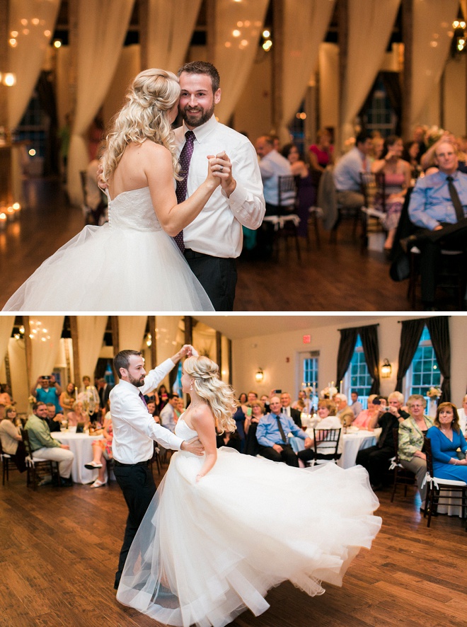 We're loving this darling first dance!