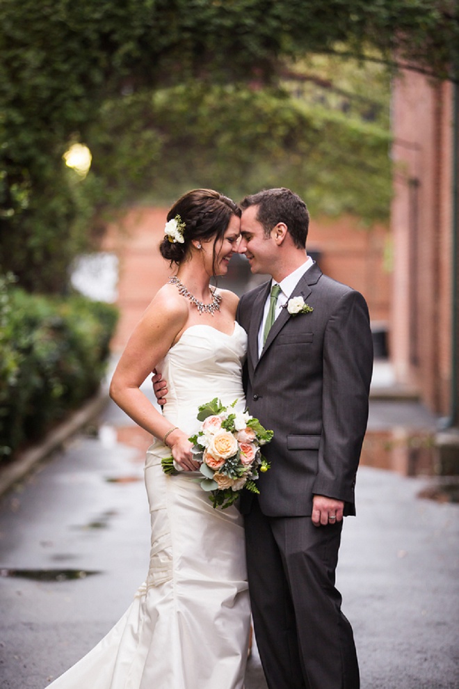 We're swooning over this classic rustic DIY wedding!