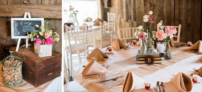 How darling is this gorgeous spring farm DIY wedding!