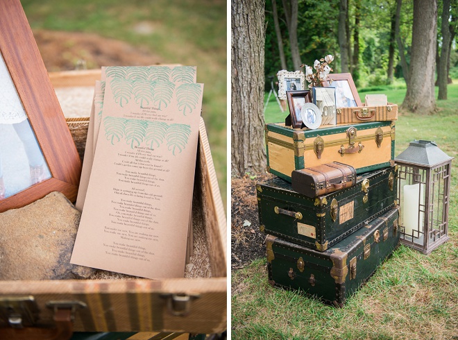 How darling is this gorgeous spring farm DIY wedding!