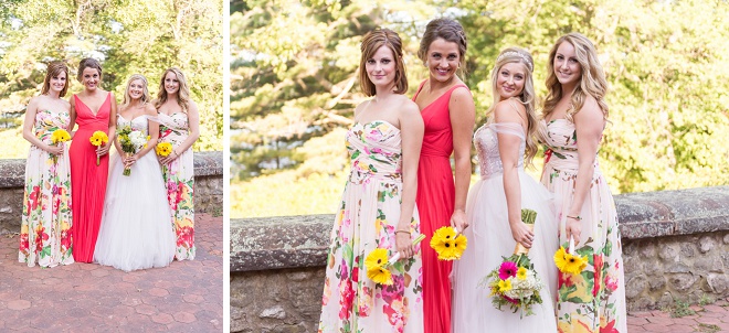 We're loving this bright and colorful DIY wedding!