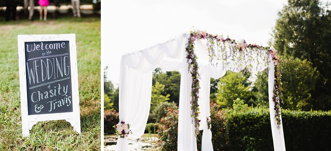 We're swooning over this super sweet DIY wedding!