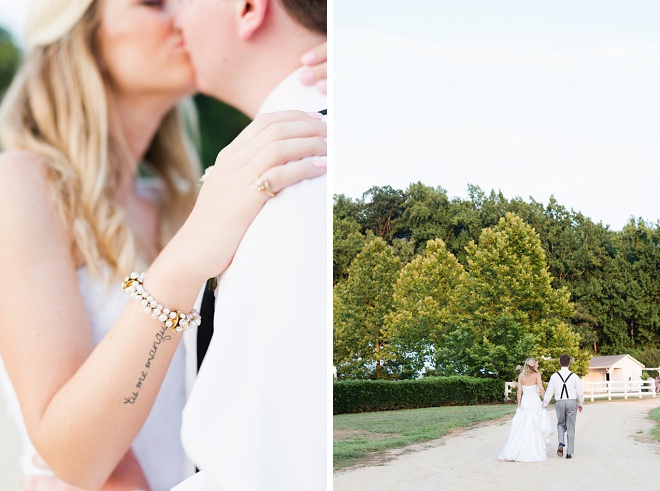 We're swooning over this super sweet DIY wedding!