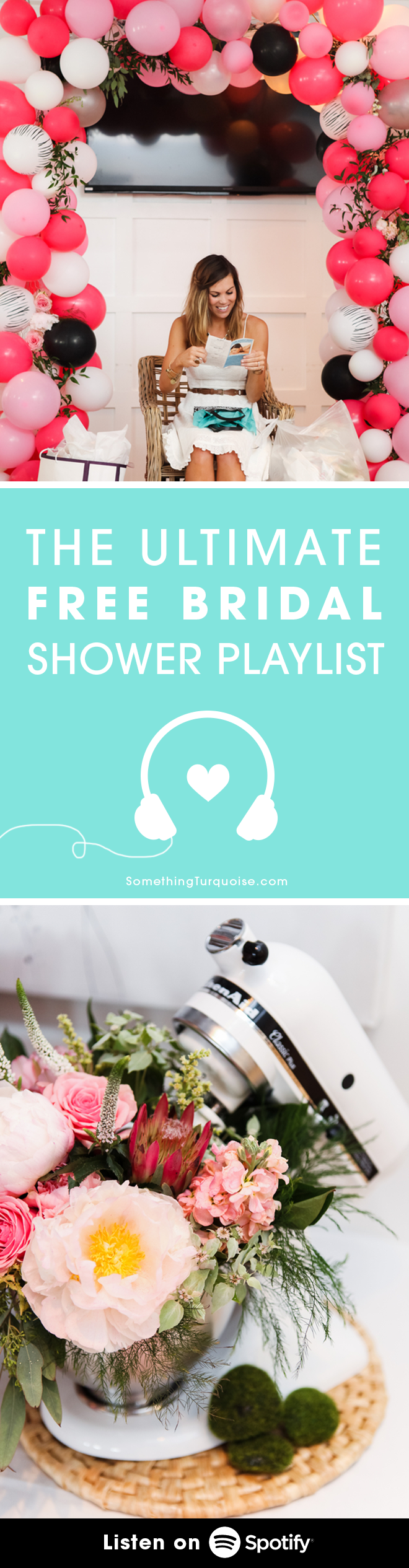 Listen to the most lovely, sweet and romantic Bridal Shower Playlist for FREE on Spotify!