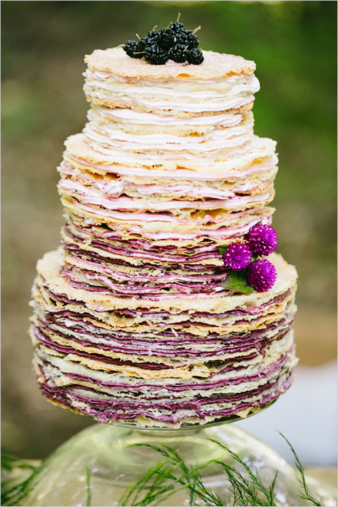 wedding crepe cake