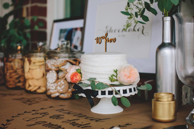 Awesome DIY idea for using a Sharpie on kraft paper for wedding signage and decor!