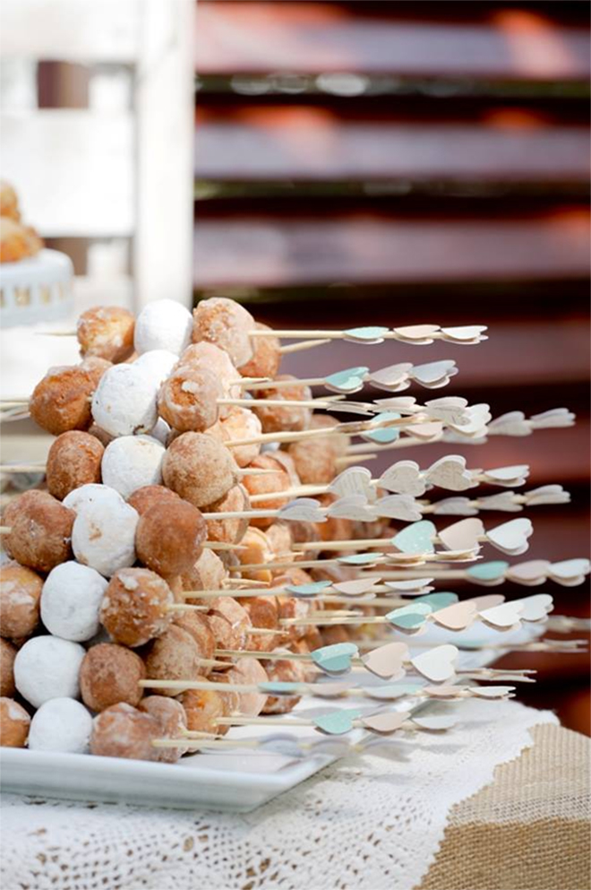 Donut Hole Skewers