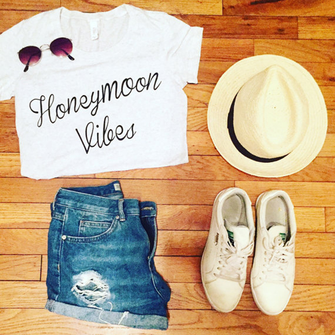Honeymoon vibes shirt by The Daily Tay