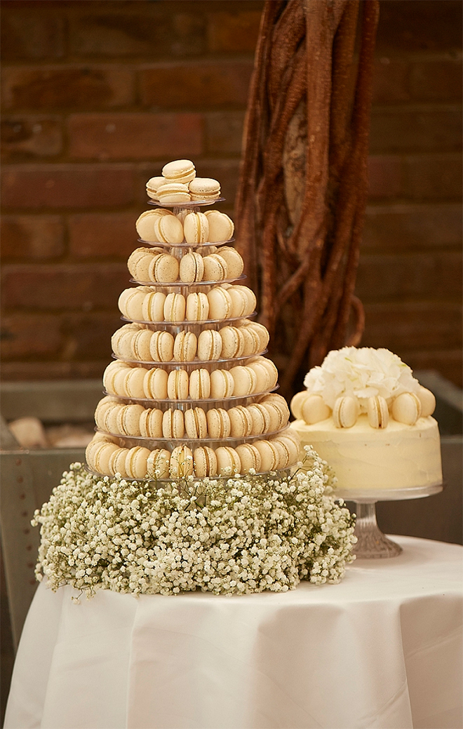 Macaron Wedding Cake Tower