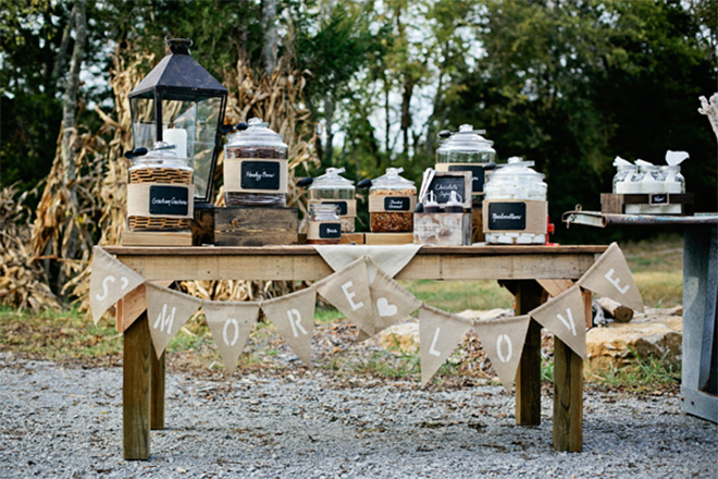 s'mores bar