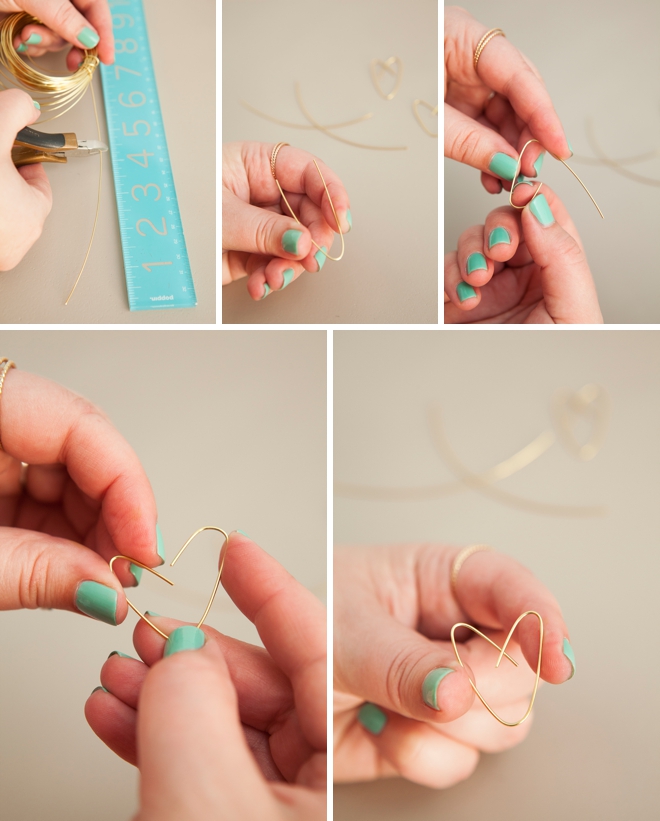 How cute are these DIY bouquet charms, one for each bridesmaid and the bride!