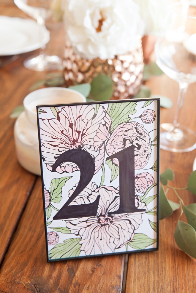 Découvrez ces numéros gratuits de table de mariage imprimables que vous pouvez colorier!