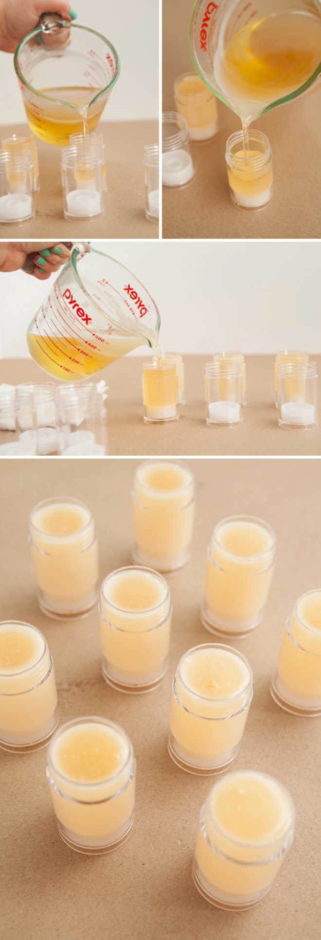 This tutorial shows you exactly how to make push-pop style lotion bars!