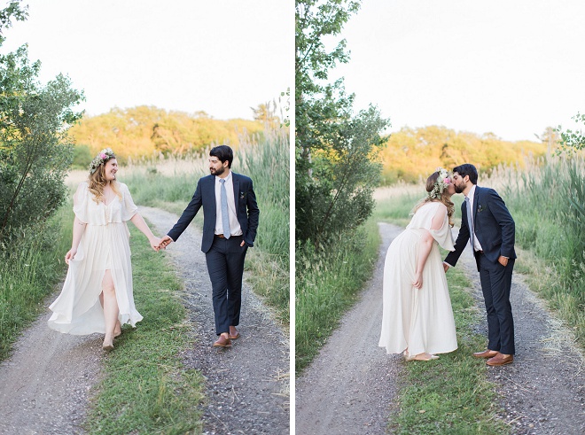 We love this gorgeous vintage boho wedding and its darling details!