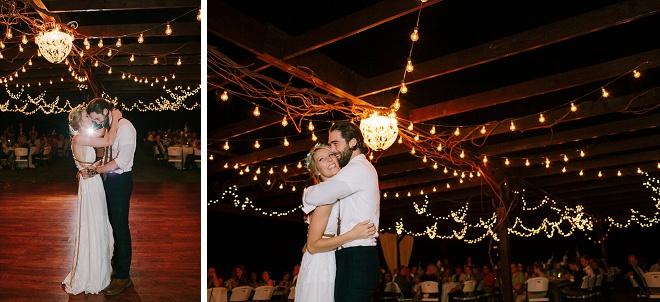 Swooning over this darling first dance and Mr. and Mrs.