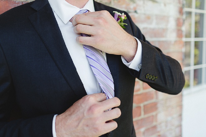 Handsome Groom getting ready for the big day!