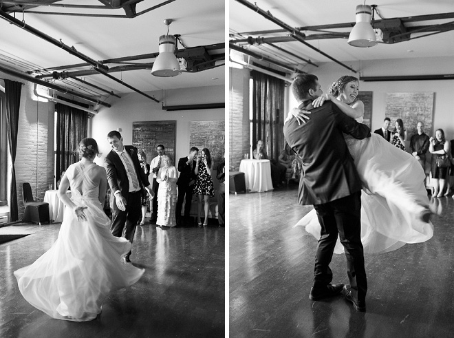 How fun is this all out first dance?! Love it!