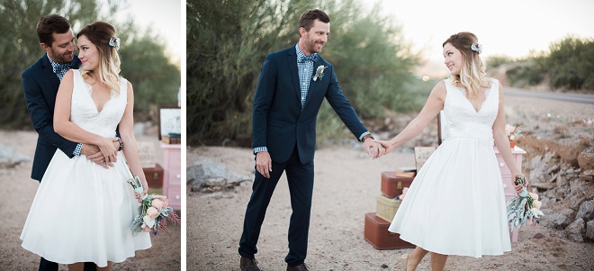 How fun is this retro styled elopement?! Swoon!